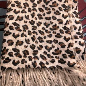 Cheetah scarf